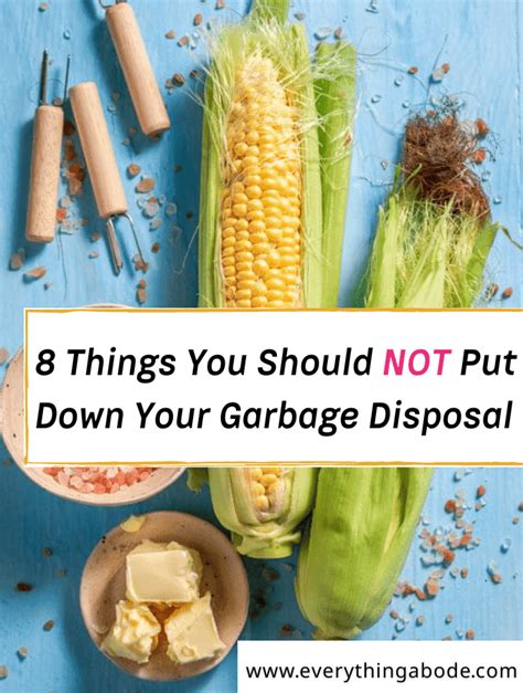 Don't put these foods in the garbage disposal after your Thanksgiving meal